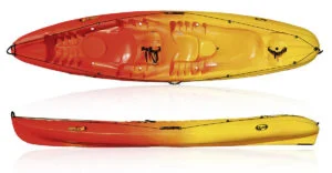 Canoë-Kayak occasion 2-3 places DAG TRIBAL OCEAN + 2 pagaies + 2 gilets