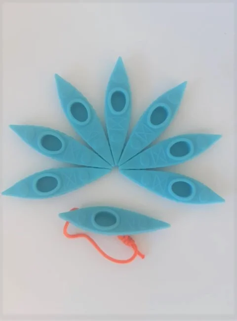 Porte clés canoë-kayak calanques