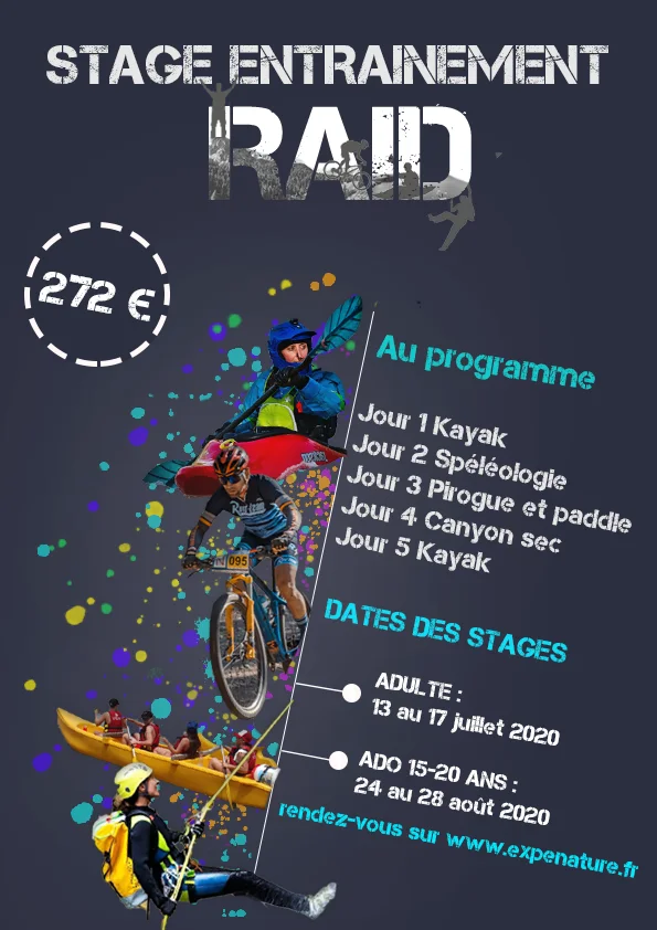 Stage entrainement RAID multisports