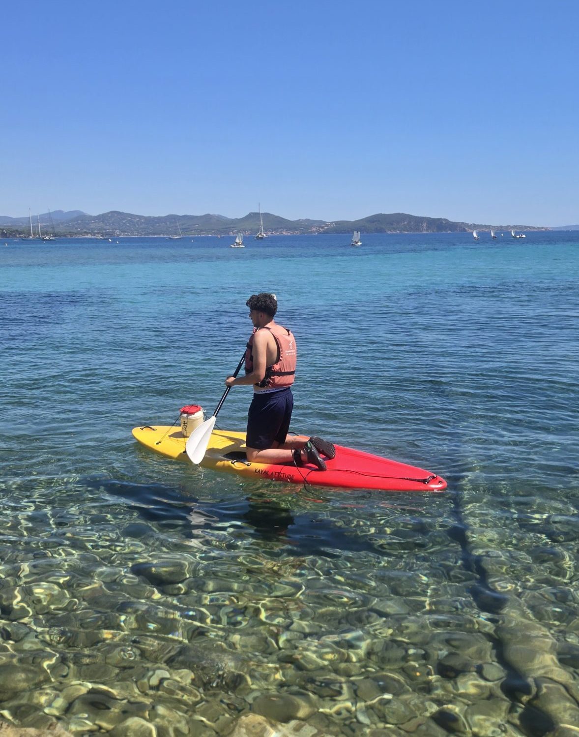 plage la ciotat calanques balade en paddle provence stand up