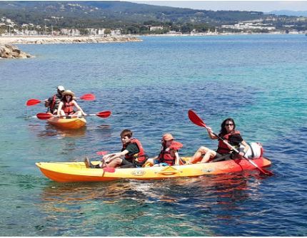 2021-04-23, Sorties Guide Canoë-Kayak Méditerranée Côte D'Azur Nice Canes St Tropez Hyères ou locations SUP Paddle Calanques