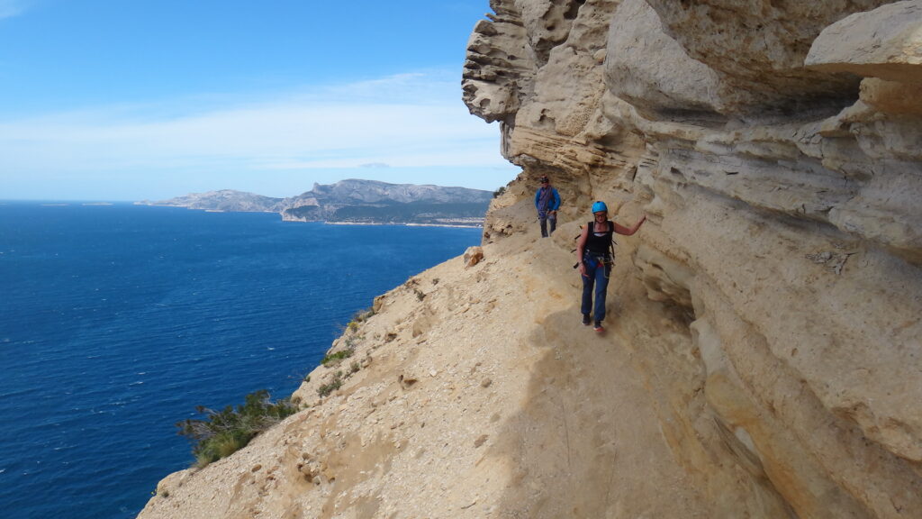 2022-08-03 Canyon sec trou souffleur via corda Provence La Ciotat