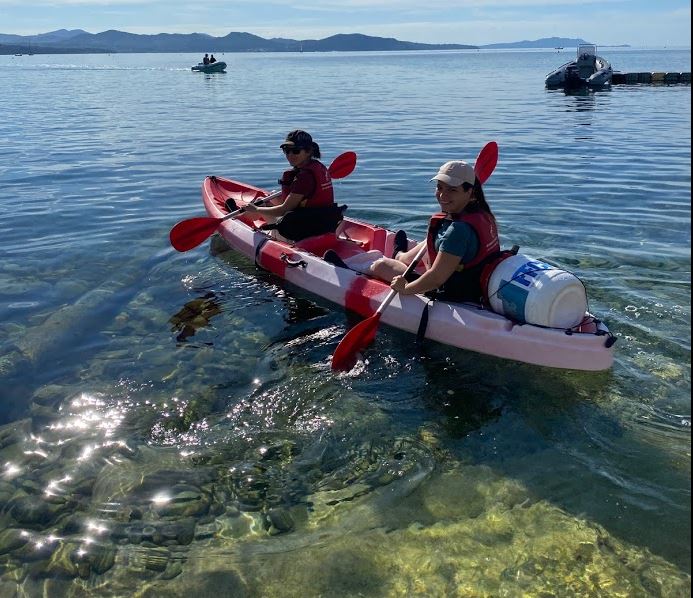 2021-08-12 Kayak de mer dans la baie de la Ciotat