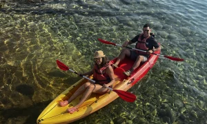 expenature calanque club kayak mer ffck la ciotat marseille sud provence kayak double expenature
