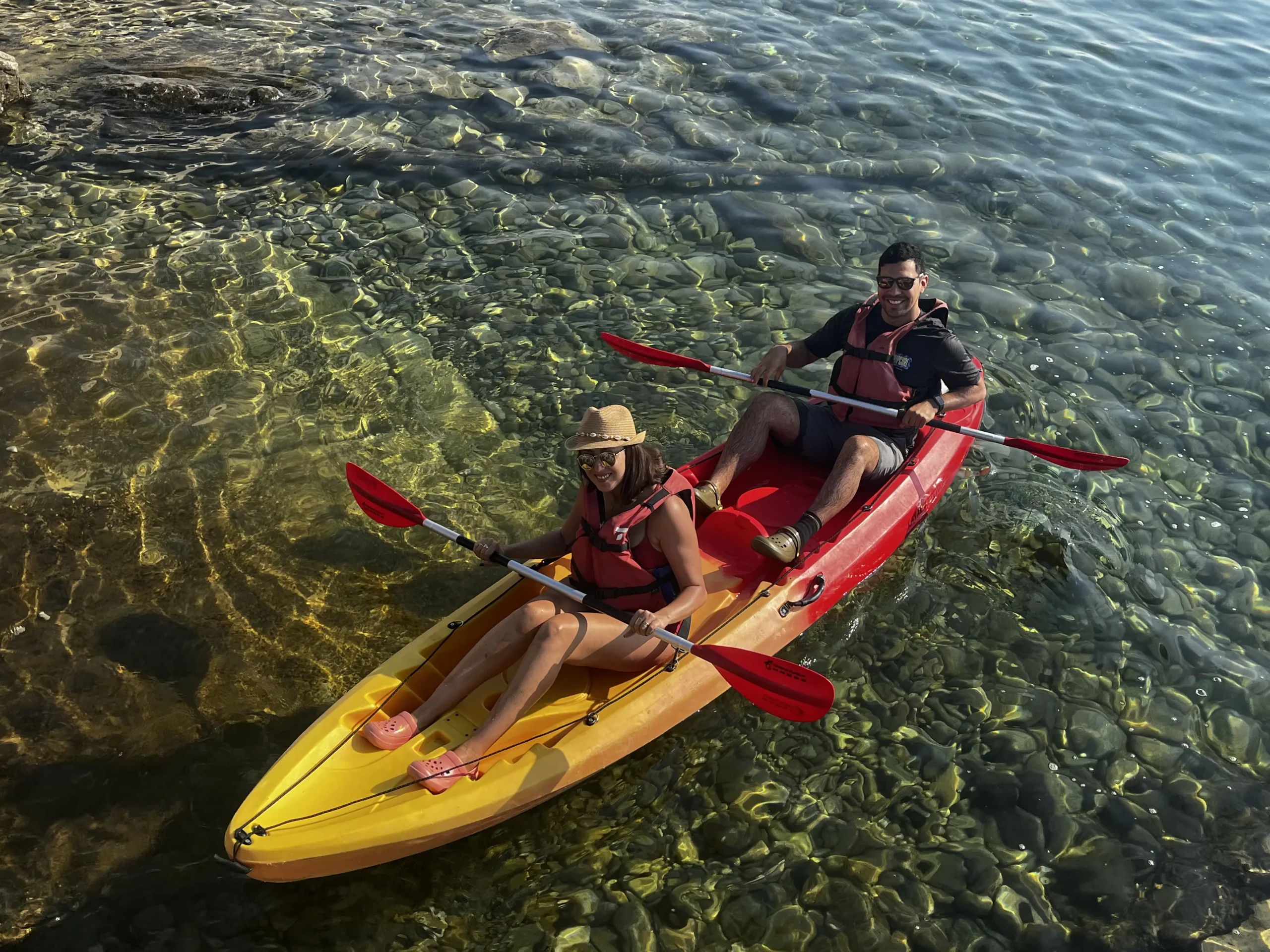 expenature calanque club kayak mer ffck la ciotat marseille sud provence kayak double expenature
