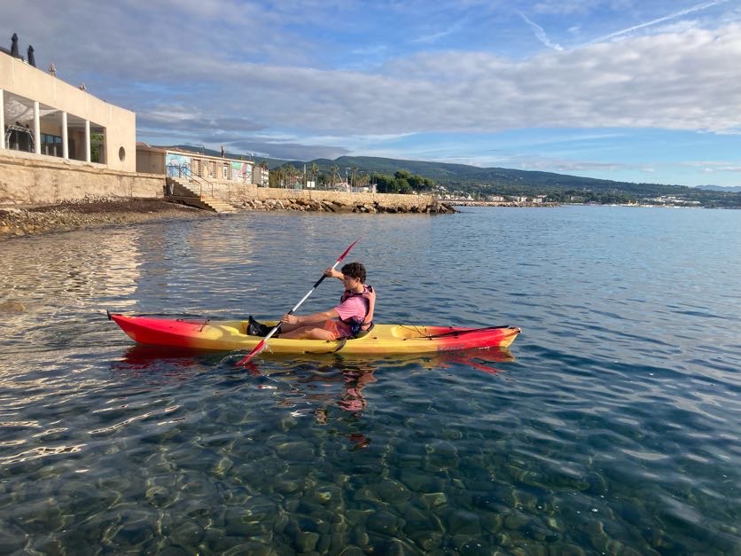 expenature calanque club kayak mer ffck la ciotat marseille sud provence kayak simple expenature solo kayaking la ciotat