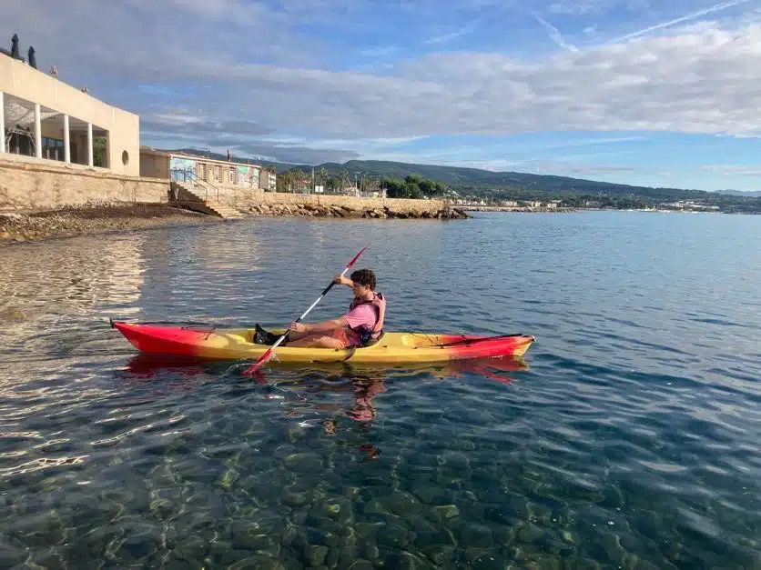 expenature calanque club kayak mer ffck la ciotat marseille sud provence kayak simple expenature solo kayaking la ciotat