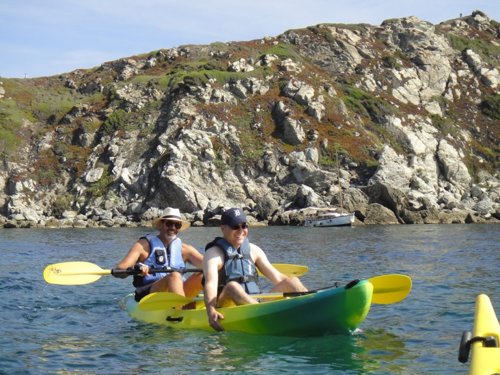 2022-08-30 Location kayak de mer and guide tour La Ciotat calanque