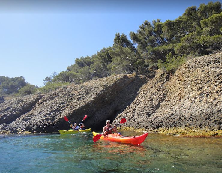 2022-08-16 Expédition kayak de mer and paddle Provence + Location