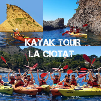 tour de kayak avec guide la Ciotat