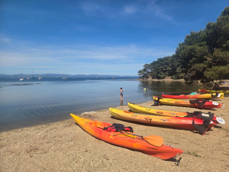 kayak tour guidé giens
