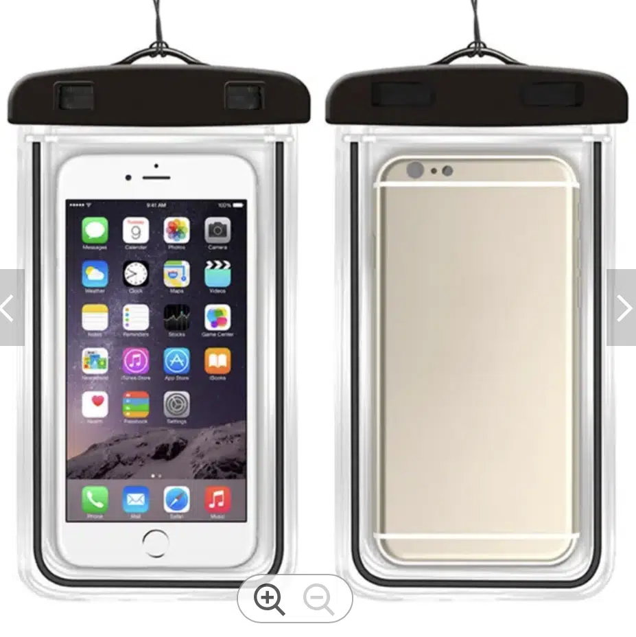 pochette etanche pour telephone en vente sur la base expénature à la ciotat rue Wilson