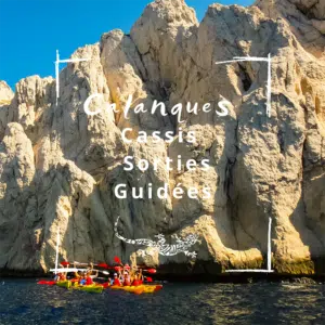cassis in the national park kayak in en vau