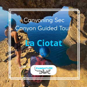 canyoing sec via corda via ferrata expenature descente rappel