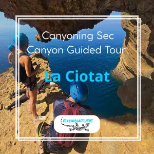 canyoing sec via corda via ferrata expenature descente rappel