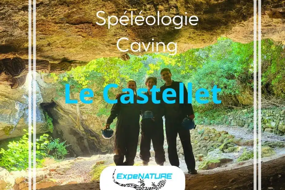 spéléologie avec guide castellet signe plan d'aups sainte baume grotte castelette