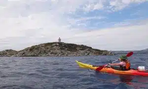 embiez en kayak de mer teambulding Côte rocheuse et mer Criques isolées Embiez Plage et pinède Embiez Panorama mer et îles Sentiers côtiers Embiez Îles Embiez préservées