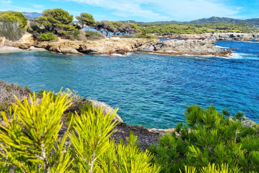 iques secrètes à Porquerolles Mer turquoise îles d’Embiez Falaises et criques Embiez Sentiers nature îles Embiez Littoral sauvage Embiez Vue panoramique îles Embiez Massif méditerranéen Emb Escapade nature île Porquerolles Plage et mer turquoise Côte rocheuse préservée Panorama coucher soleil Porquerolles Plage isolée et criques