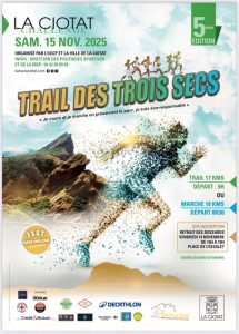 Trail des 3 secs La Ciotat Provence Calanques