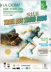 Trail des 3 secs La Ciotat Provence Calanques