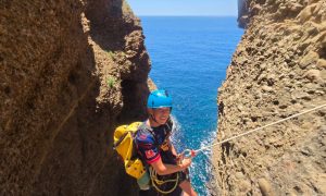 via corda la ciotat via ferrata canyoning sec