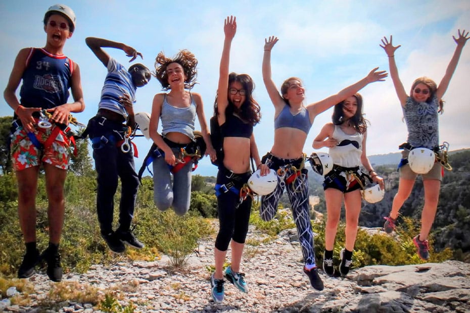 expénature activités école jeunes via ferrata